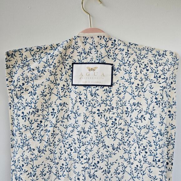 Agua by Agua Bendita NEW Espliego Oasis Floral Maxi Dress Size Medium Rare NWT - Picture 15 of 16